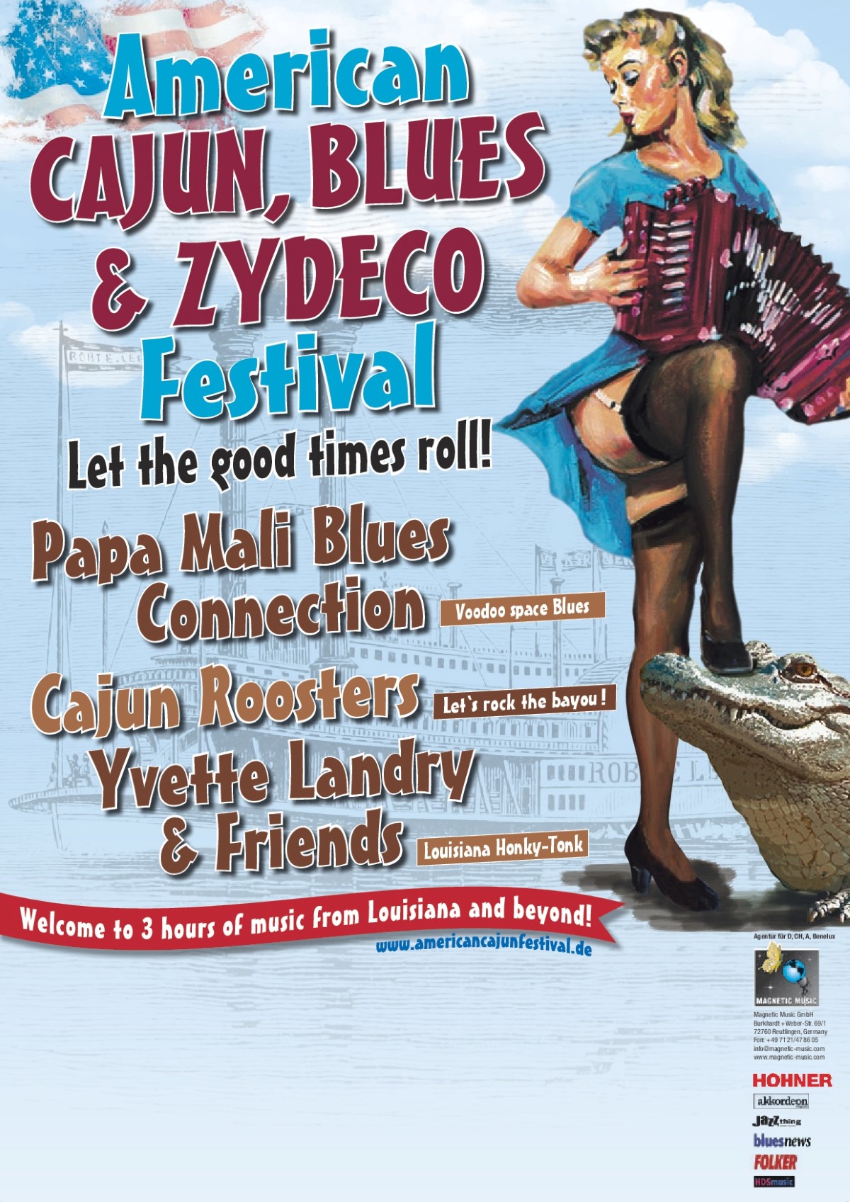 American Cajun, Blues & Zydeco Festival 2017