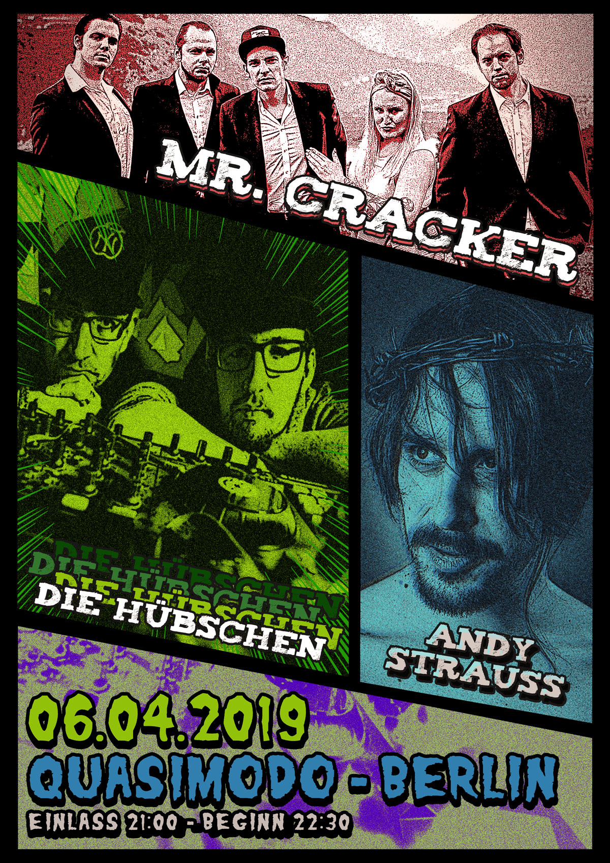 Mr.Cracker & Die Hübschen & Andy Strauß