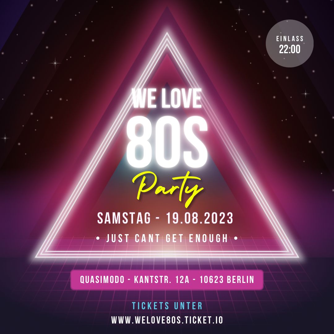 WE LOVE 80S