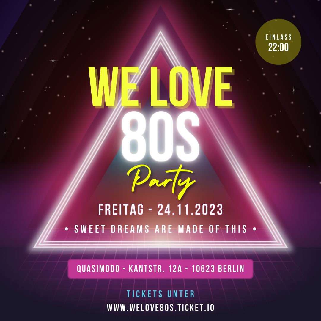WE LOVE 80S