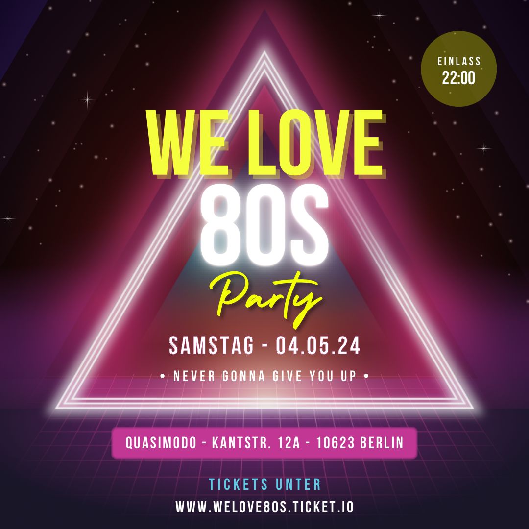 WE LOVE 80S