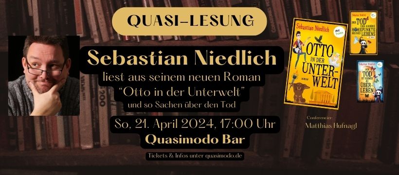 Quasi Lesung - Sebastian Niedlich