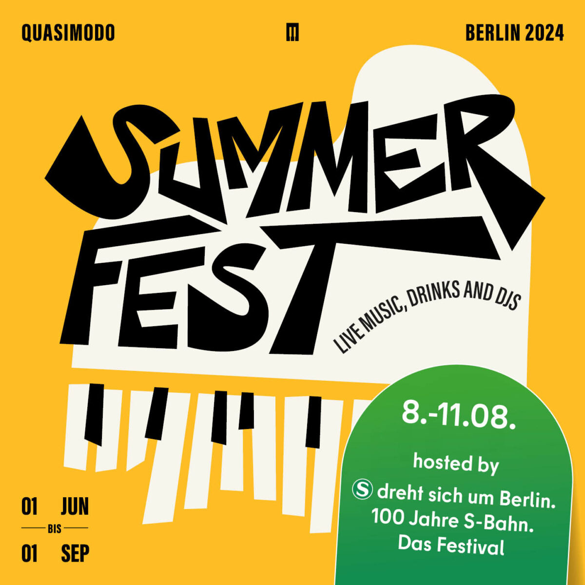 Summer Fest - Lan Syreen · Hosted by S dreht sich um Berlin. 100 Jahre S-Bahn.