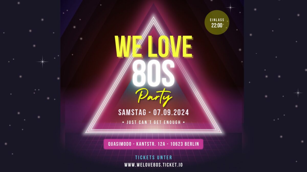 WE LOVE 80S