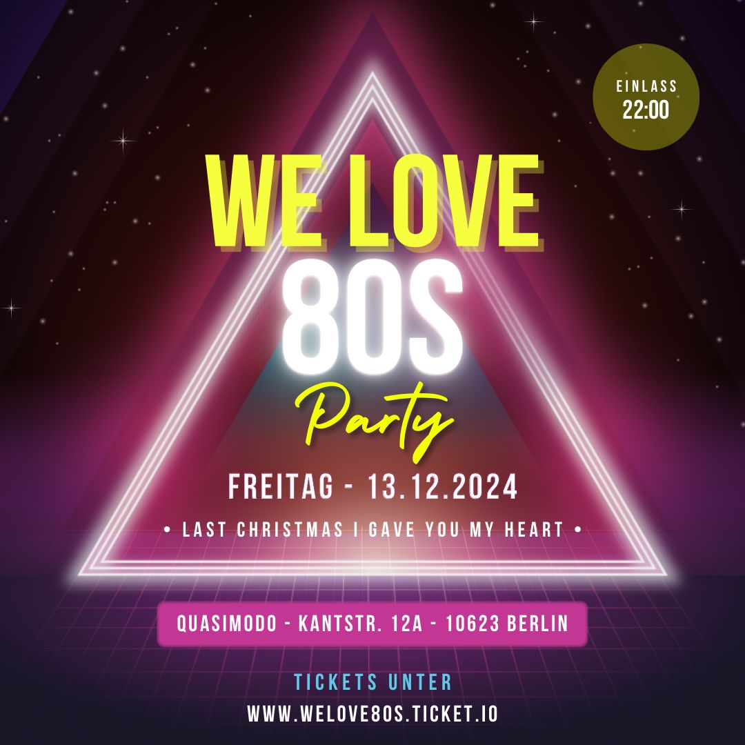 WE LOVE 80S